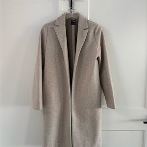 Zara Women's Cream Trench Coat